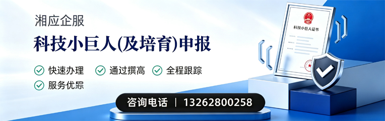 亳州科技小巨人及培育企业申报服务