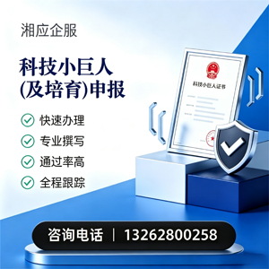 亳州科技小巨人及培育企业申报服务
